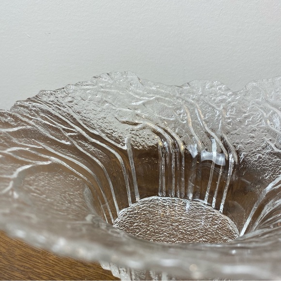 Mantsalan Lasisepat Scandinavian Art Glass Metsa Bowl design Pertti Kallioinen - Picture 6 of 12